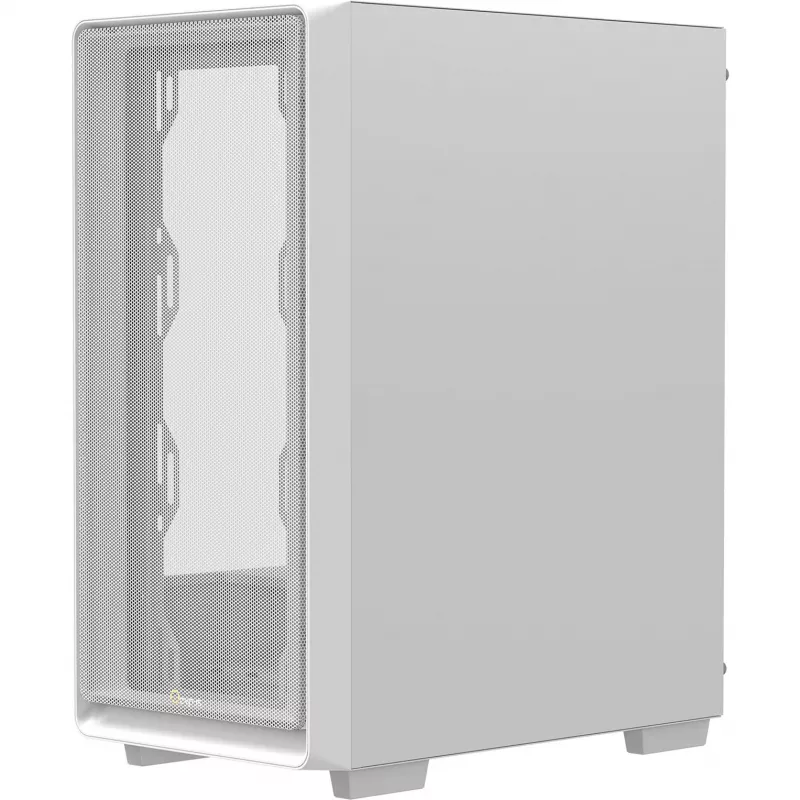 Ocypus Gamma C60 Weißes PC-Gehäuse aus gehärtetem Glas, Mid-Tower