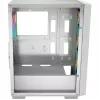 Ocypus Gamma C60 ARGB Weißes Mid-Tower-Gehäuse mit gehärtetem Glas