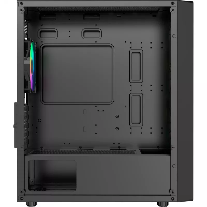 Ocypus Gamma C50 ARGB Schwarz Gehäuse mit gehärtetem Glas Mid-Tower