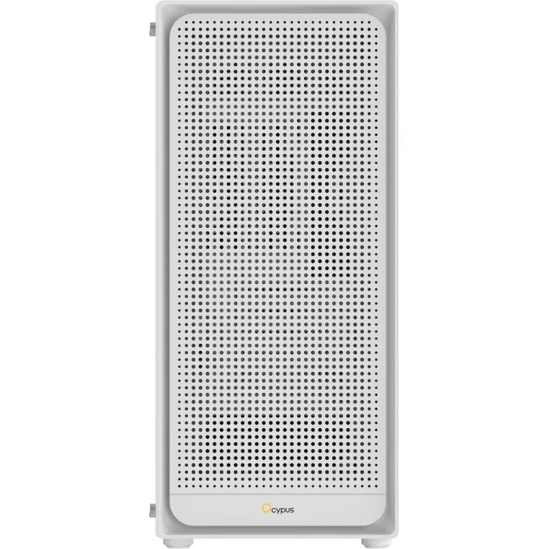 Ocypus Gamma C50 Weißes PC-Gehäuse mit gehärtetem Glas, Mid-Tower