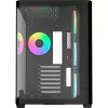 Ocypus Iota C70 Curve ARGB Digital Schwarz Mid-Tower Gehäuse, 270° Panorama-Tempered-Glas