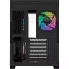 Ocypus Iota C70 Curve ARGB Digital Schwarz Mid-Tower Gehäuse, 270° Panorama-Tempered-Glas