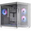 Ocypus Iota C70 ARGB Weißes Panorama-Glas Mid-Tower-Gehäuse