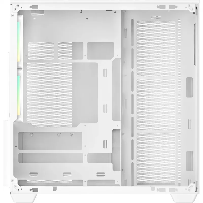 Ocypus Delta C74 ARGB Weißes Panorama-Glas Mid-Tower Gehäuse