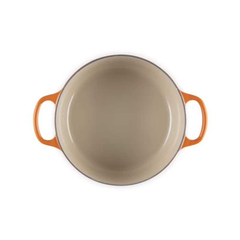 LE CREUSET Gusseisen runder Bräter 34cm 12L Orange