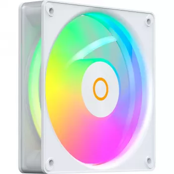 OCYPUS Gamma F12 Elite ARGB Weiß Reverse 3er-Pack 120 mm PWM Gehäuselüfter