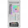 Ocypus Gamma C50 ARGB Weißes Mid-Tower PC-Gehäuse, gehärtetes Glas, 3x ARGB-Lüfter