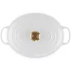 Le Creuset Gusseisen-Bräter oval 31cm / 6,3L Weiß