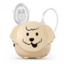 Flaem Nuova Puppy Kompressor-Vernebler - Pädiatrisches Inhalationssystem mit RF5-Vernebler, Erwachsenen- und Kindermaske, Mundstück, Nasenstück, Luftschlauch, Luftfilter, Verneblungsrate 0,35 ml/min, 2,6 µm MMAD, Geräuschpegel 55 dB, 230V
