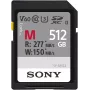 Sony M-Series SDXC 512GB UHS-II Speicherkarte, C10, U3, V60 (SFM512.SYM)