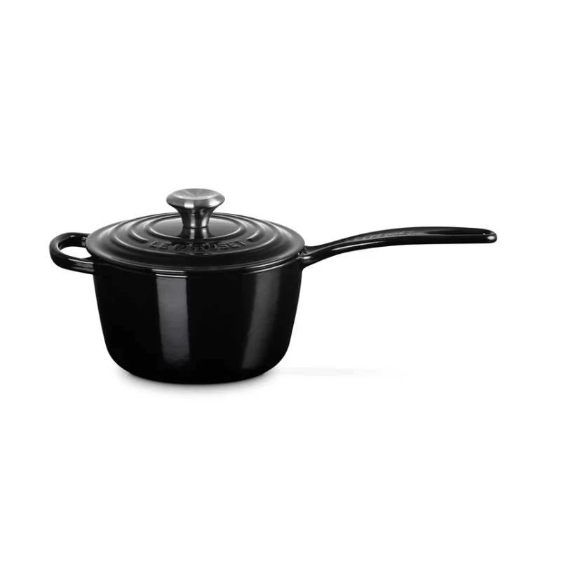 LE CREUSET Gusseisen-Saucepan 16cm 1,5L Schwarz