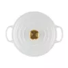LE CREUSET Gusseisentopf rund 24cm 4,2L Weiß