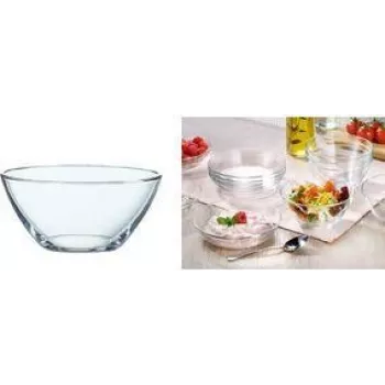 Esmeyer Arcoroc COSMOS Glasschüssel 270 ml, gehärtetes Glas, spülmaschinenfest, 12 Stück (410-002)