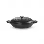 LE CREUSET Gusseisen-Bratpfanne 30cm 3,5L Mattschwarz