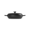 LE CREUSET Gusseisen-Bratpfanne 30cm 3,5L Mattschwarz