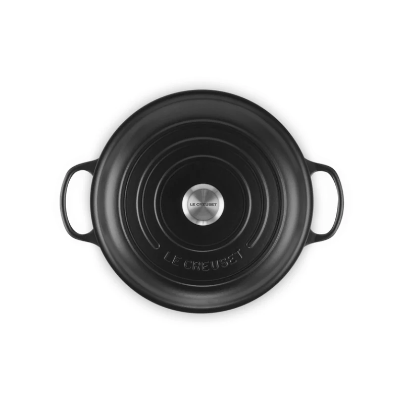 LE CREUSET Gusseisen-Bratpfanne 30cm 3,5L Mattschwarz