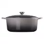 LE CREUSET Gusseisen runder Bräter 34cm 12L Grau