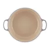 LE CREUSET Gusseisen runder Bräter 34cm 12L Grau