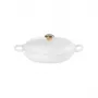 LE CREUSET Flache Gusseisen-Bräter 30cm 3,5L Weiß