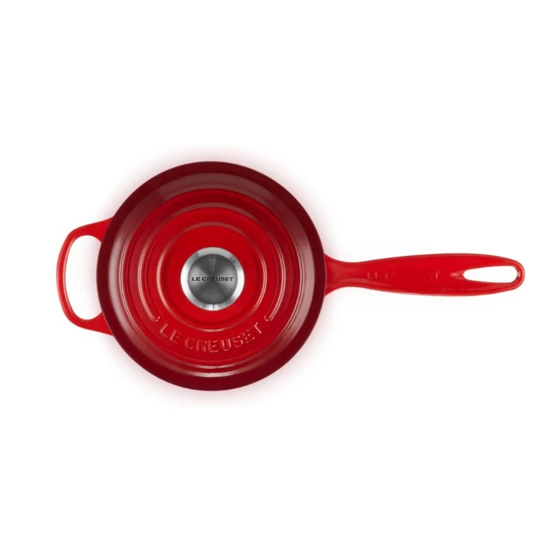 Le Creuset Kochtopf aus Gusseisen 16 cm 1,5 L Cerise