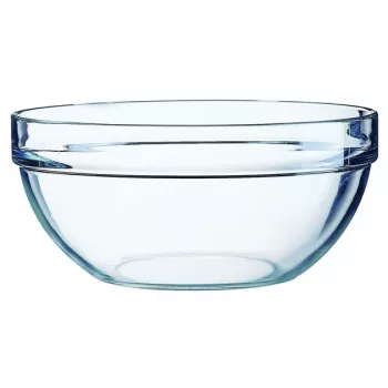 Esmeyer Arcoroc Stapelbare Glasschüssel 130 ml, Hartglas, Spülmaschinenfest, 36 Stück (410-121)