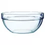 Esmeyer Arcoroc Stapelbare Glasschüssel 130 ml, Hartglas, Spülmaschinenfest, 36 Stück (410-121)