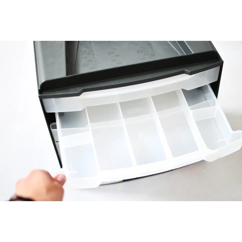 CURVER DIY Werkzeug- und Kleinteilebox mit 6 Schubladen 29x17x27cm
