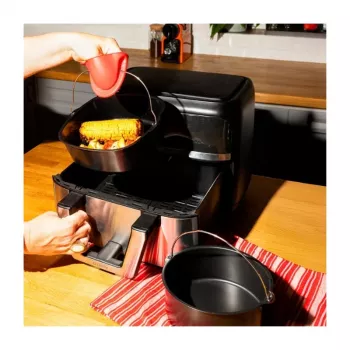 PYREX Metall-Backblech für Heißluftfritteuse 22x21x7,5cm
