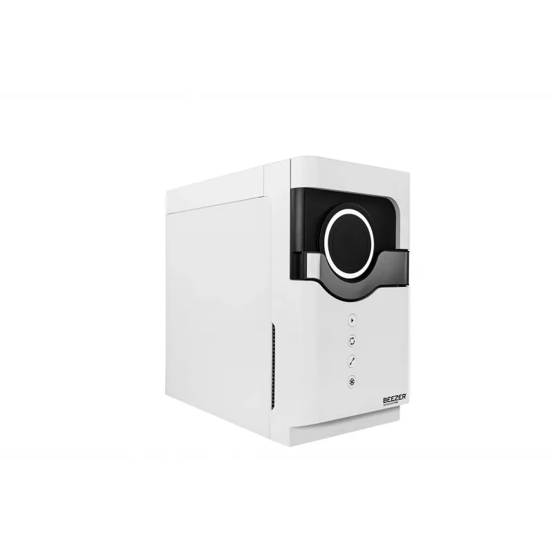 RITTER BEEZER Getränkekühler Weiß mit BEEZER® Connect, 60 L, Glastür, Wi-Fi