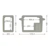 Dometic CFF 20 Kompressorkühlbox 21L 12/24V / 100-240V