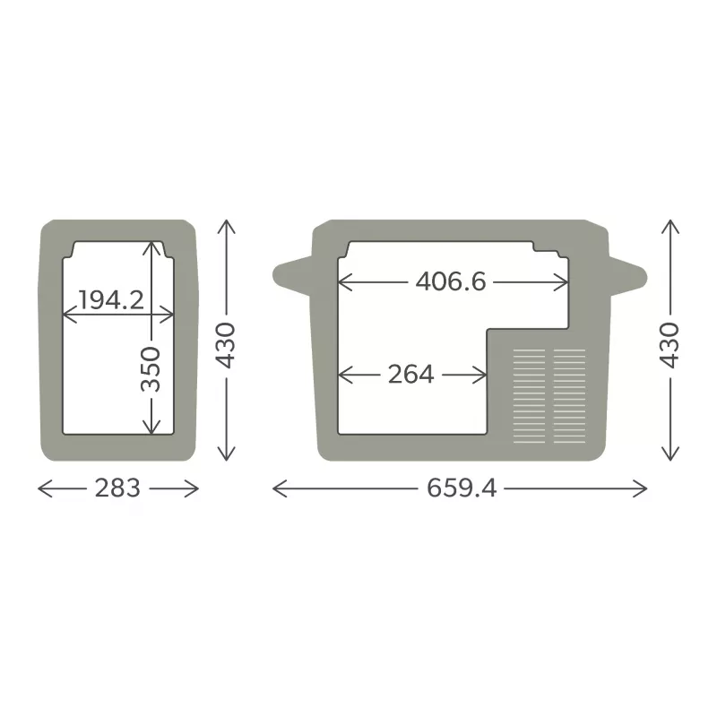 Dometic CFF 20 Kompressorkühlbox 21L 12/24V / 100-240V