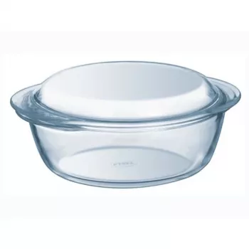 PYREX Essentials Glasbehälter mit Deckel 1,4L Ø17cm