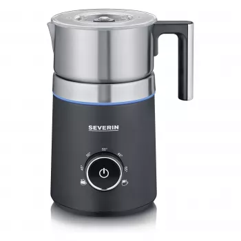 Severin SM 3586 Spuma 700 Induktions-Milchaufschäumer Schwarz/Edelstahl