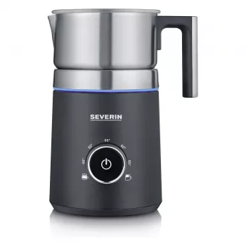 Severin SM 3586 Spuma 700 Induktions-Milchaufschäumer Schwarz/Edelstahl