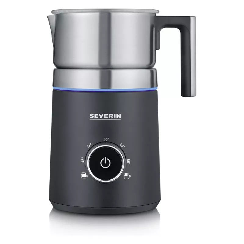 Severin SM 3586 Spuma 700 Induktions-Milchaufschäumer Schwarz/Edelstahl