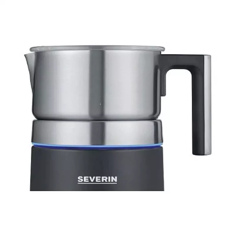 Severin SM 3586 Spuma 700 Induktions-Milchaufschäumer Schwarz/Edelstahl