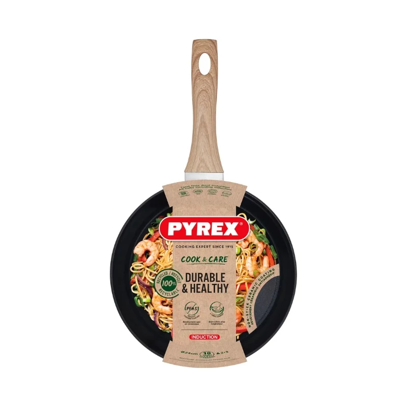 PYREX Cook&Care Bratpfanne, 24 cm