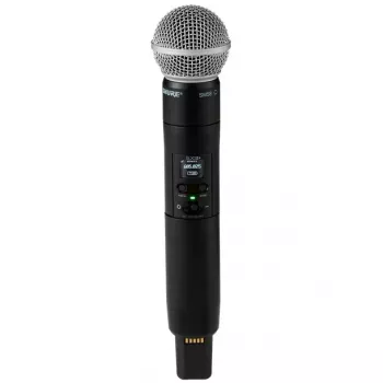Shure SLXD2+/58=-G65 Handheld-Sender mit SM58-Kapsel (470-606 MHz)