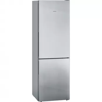 Siemens KG36EALCA iQ500 freistehende Kühl-Gefrier-Kombination, 186 cm, C, Edelstahl-Optik