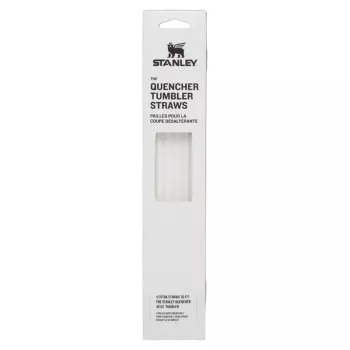 STANLEY Set aus 4 Ersatzstrohhalmen für den Quencher Travel Tumbler, Transparent
