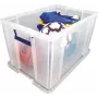 Fellowes ProStore Bonus Set 2 Aufbewahrungsbox-Set, 3-teilig, je 17 L, transparent klar, stoßfestes PP 7731301