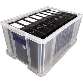 Fellowes ProStore Bonus Set 2 Aufbewahrungsbox-Set, 3-teilig, je 17 L, transparent klar, stoßfestes PP 7731301