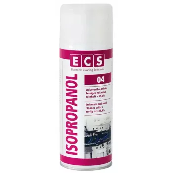 ECSCLEANING Isopropanol Reiniger 400ml – ≥99,9% reines IPA Spray für Elektronik & Präzisionsreinigung