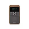 Sangean DDR-8 tragbares DAB+ Radio mit Echtholz-Nussbaum-Finish
