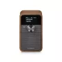 Sangean DDR-8 tragbares DAB+ Radio mit Echtholz-Nussbaum-Finish