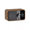 Sangean DDR-8 tragbares DAB+ Radio mit Echtholz-Nussbaum-Finish