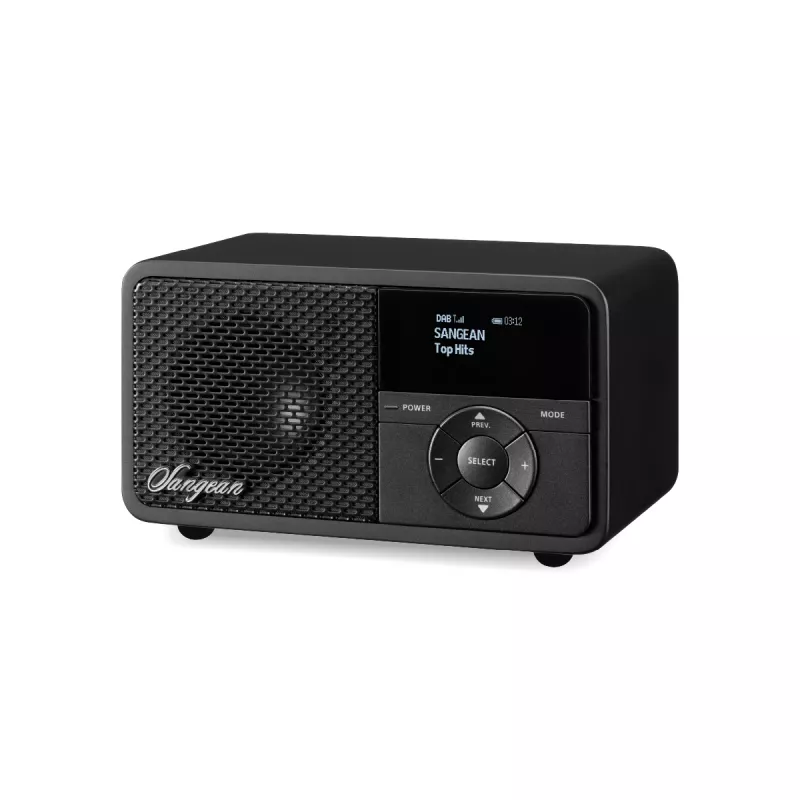 Sangean DDR-7X tragbares DAB+ & FM Radio mit Bluetooth, Schwarz