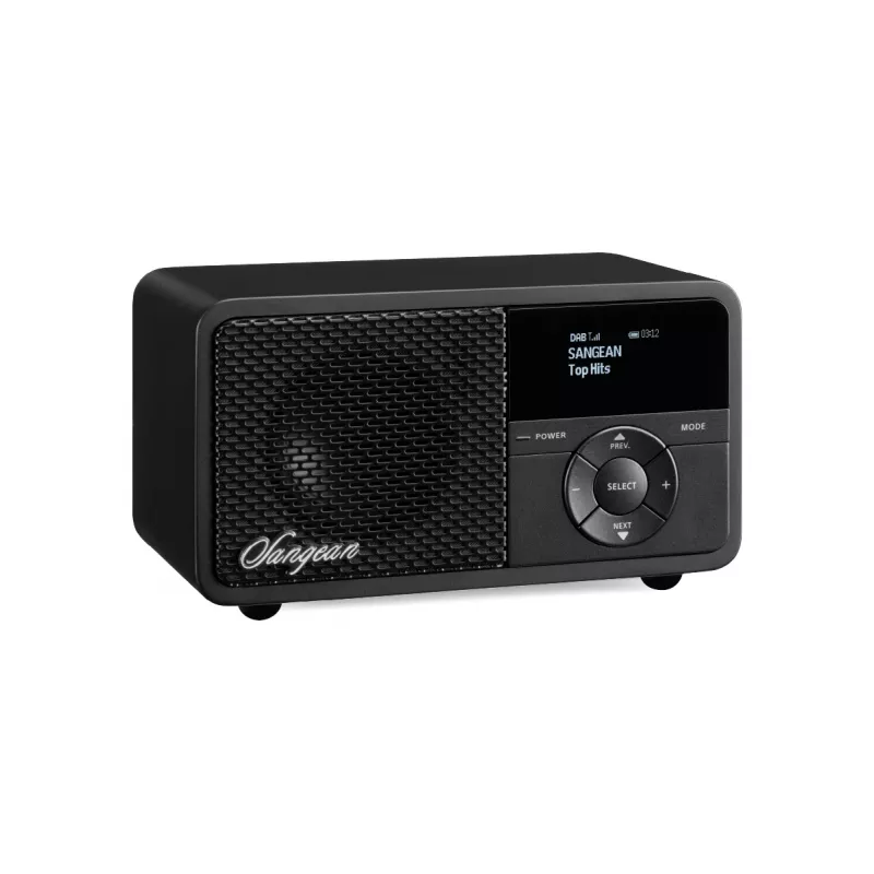 Sangean DDR-7X tragbares DAB+ & FM Radio mit Bluetooth, Schwarz