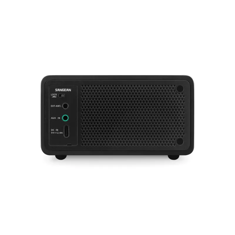 Sangean DDR-7X tragbares DAB+ & FM Radio mit Bluetooth, Schwarz