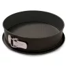 NEWILL Springform-Kuchenform Ø24x7,6 cm Schwarz Antihaft-Beschichtung Kohlenstoffstahl